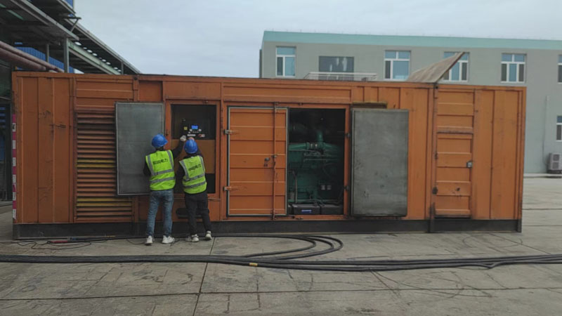 赣县如何检查柴油发电机组的机油油位？